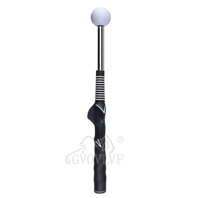 ເຄື່ອງມືເຝິກຊ້ອມແກວ່ງ Golf telescopic swing stick indoor and outdoor practice beginner trainer supply