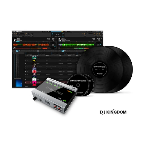 Ni Traktor Scratch Audio 6 DJ Set с кодом времени код времени Vinylenuine Pro3 DVS