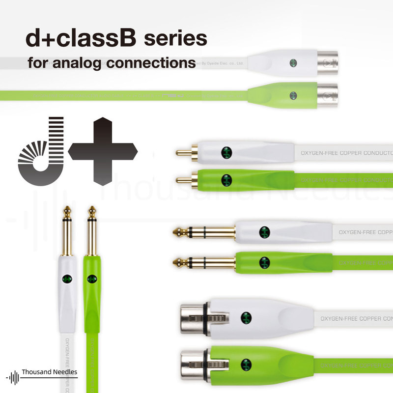 Oyaide Neo D+ Classb Dj Audio Cable Rca Lotus Trs Large Three-Core Xlr Xlr