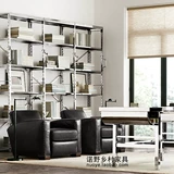 Внешняя торговля восточная европейская библиотека Книжный магазин из нержавеющей стали Никель Поместите выставку шоу Loft Industrial Bookstore