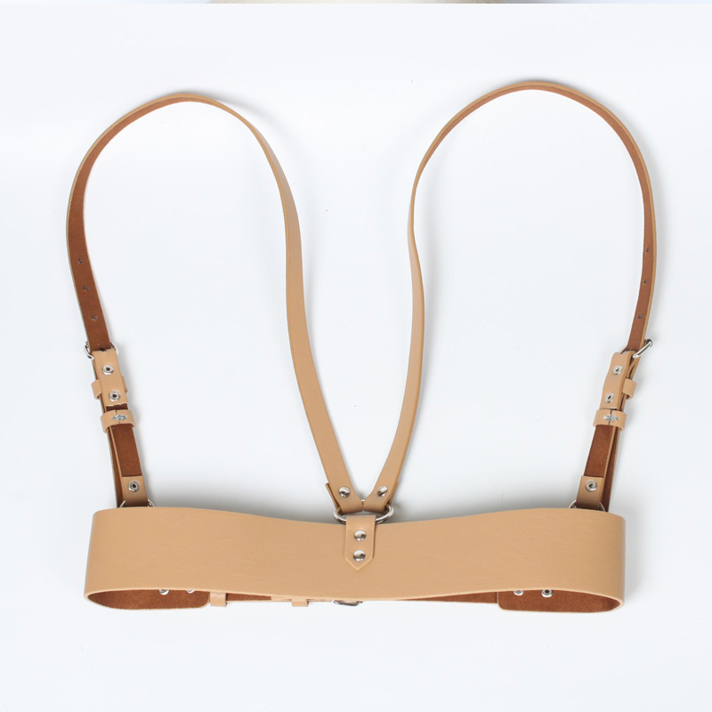 Retro Leather Strap Sling Waist Belt display picture 5