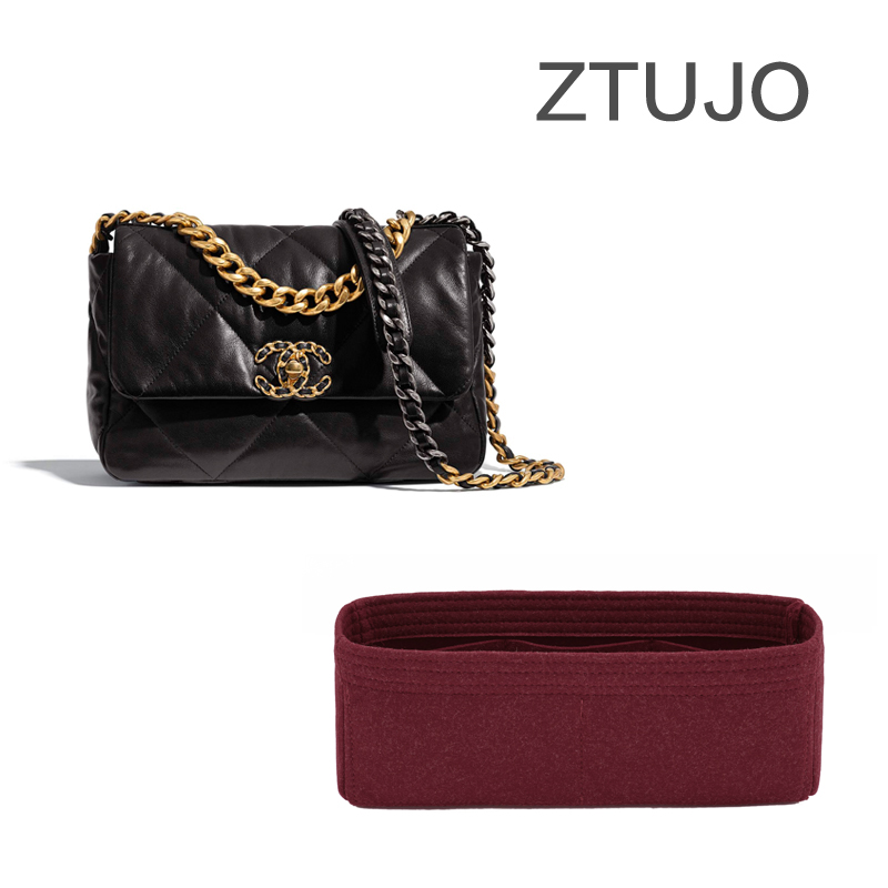 (ZTUJO) suitable for the Chanel Chanel19 liner bag FlapBag UK felt containing cap bag