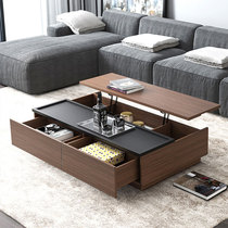 Nordic lifting coffee table Living room furniture multi-function storage Simple modern small apartment creative personality tea table