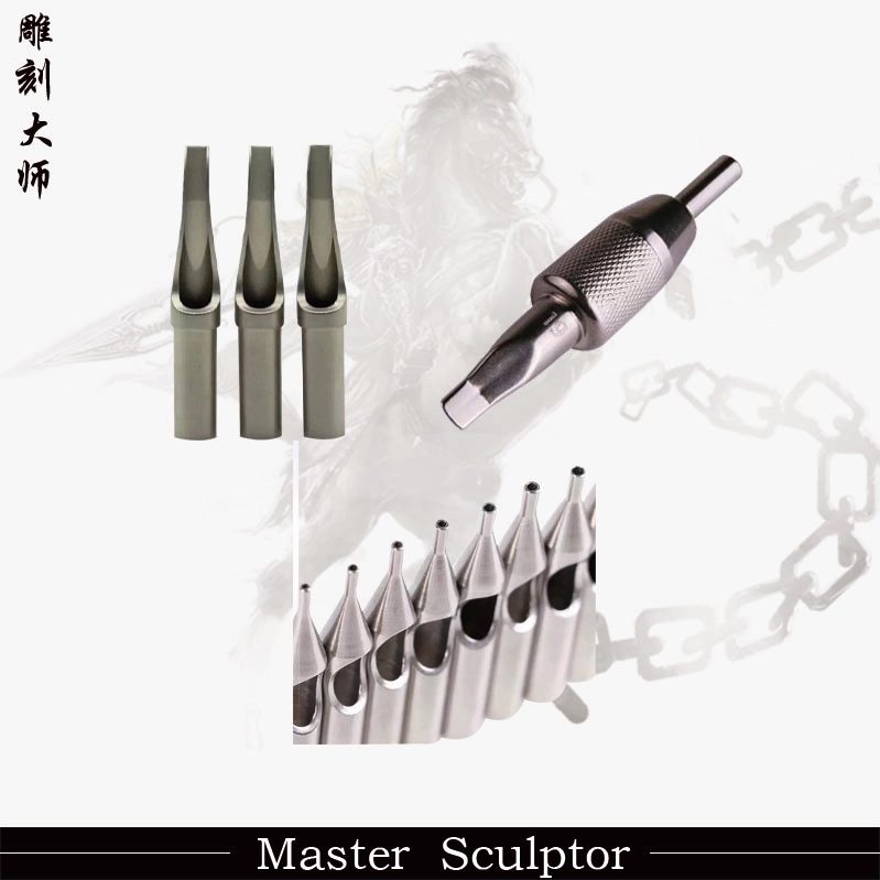 New stainless steel needle mouth row 5 row 7 row 11 row 13 row 15 carving master tattoo machine spring machine fog machine