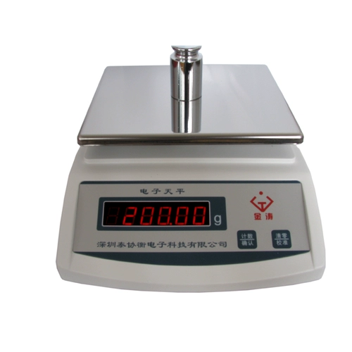 Джин Тао, заряжая электронный баланс 0,1 г/0,01 г 1 кг-10 кг, называется кухней, называемая шкалой Тайваня