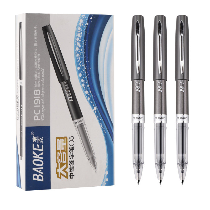 Baoke PC1918 large capacity gel pen 0 5MM signature pen office stationery pen