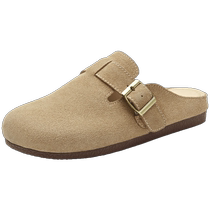 Zhuoshini Baotou Slippers Beanie Birkenstock Shoes 2024 Summer New Half Slippers Versatile Beach Slippers