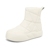 Zhuo Shini Snow Boots 2024 Новая зима плюс бархатная утолщенная женская обувь водонепроницаем