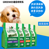 U.S. direct mail Greenies green original tooth cleaning bone dog molar stick cleaning stick