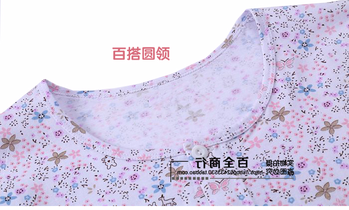 Cotton phụ nữ mỏng phần áo len dài tay nút áo đơn mảnh áo cotton nhà quần áo sống đồ ngủ kích thước lớn đồ ngủ pijama