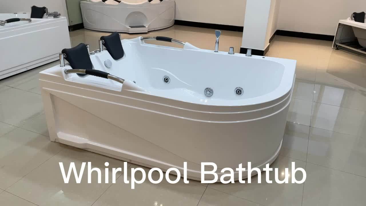 Freestanding Bath Tub Bubble Soaking 2 Person Whirlpool Sale Custom