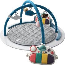 Leqin baby pedal piano childrens fitness stand newborn baby toddler toy blanket 0-1 years old 3-6 months