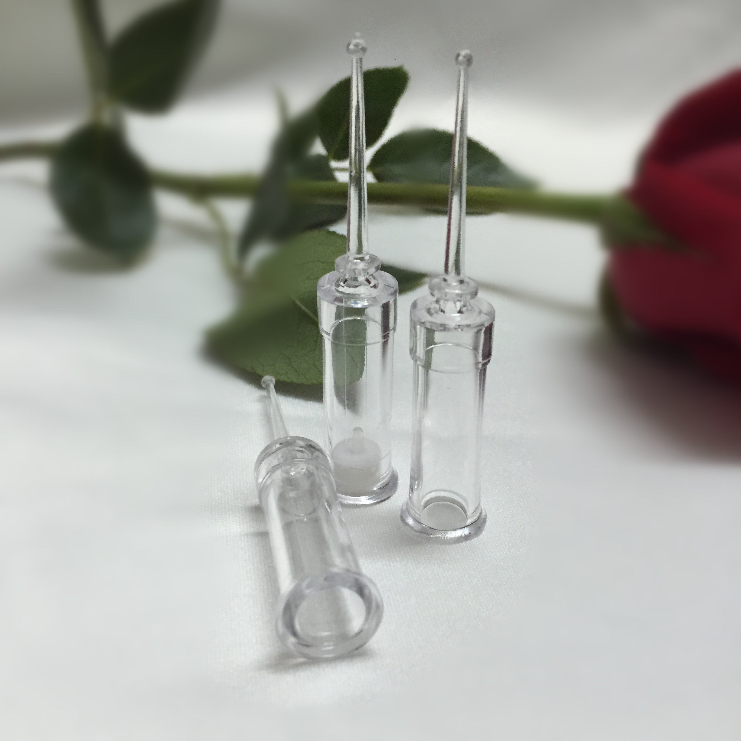 1ml water light syringe fresh and pushed pure dew essence cosmetics Anbottle packaging snapped and inverted push needle tube style