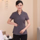 PA cleaning work clothes short-sleeved men and women hotel room cleaner aunt summer clothes property floor cleaning clothes