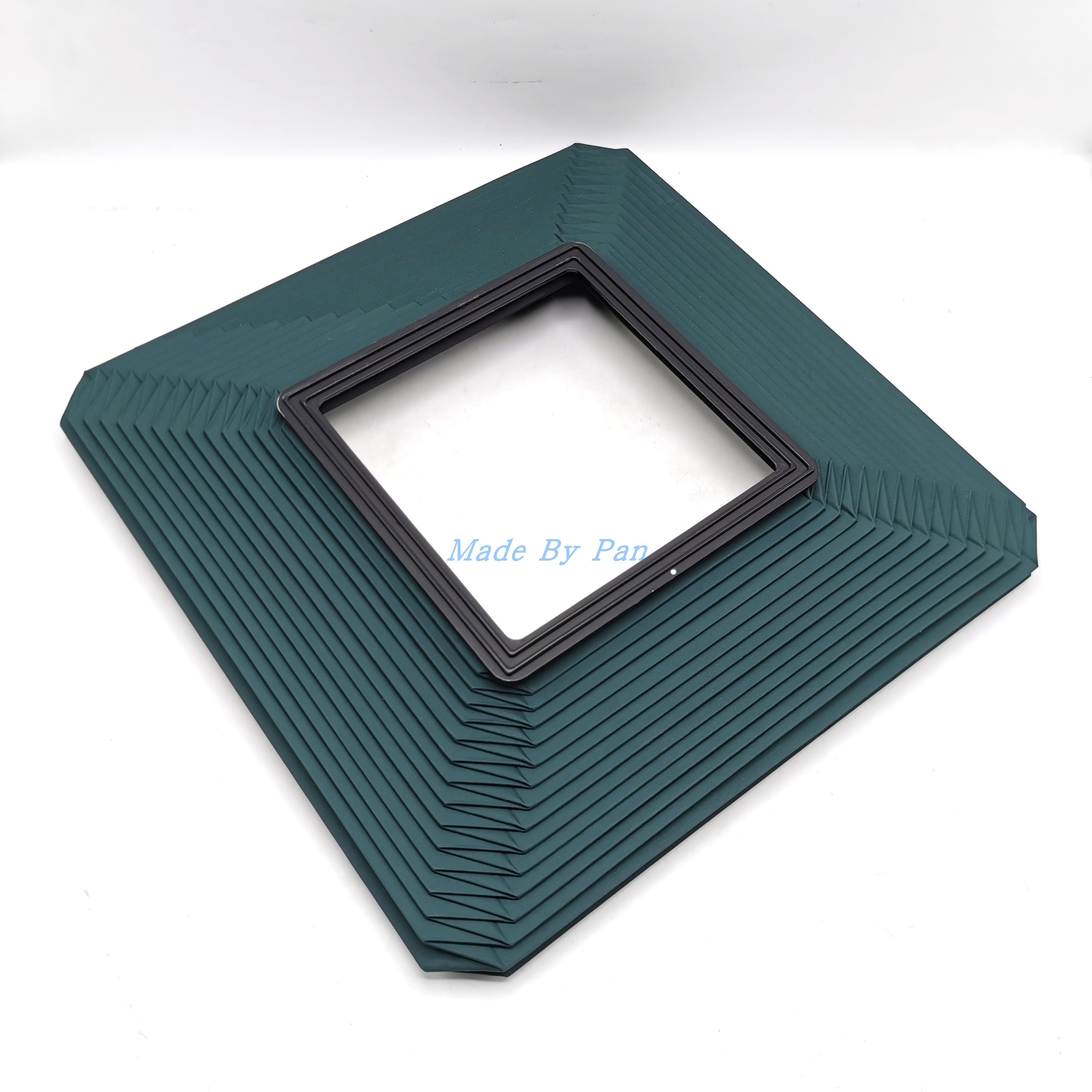 (Beijing XiaPan) Yajia ARCA Aka 810171m m Ink green leather cavity without front and back frame