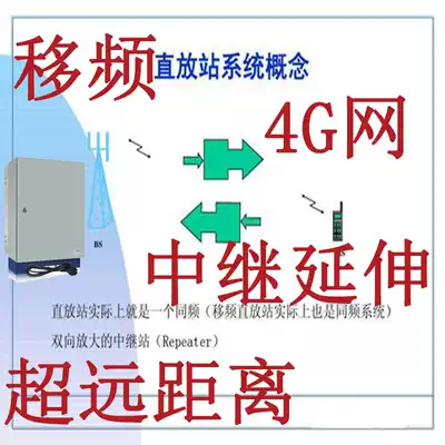 Ultra-long-distance frequency shift repeater wireless extension coverage mobile phone signal amplification enhanced receiver 4G network