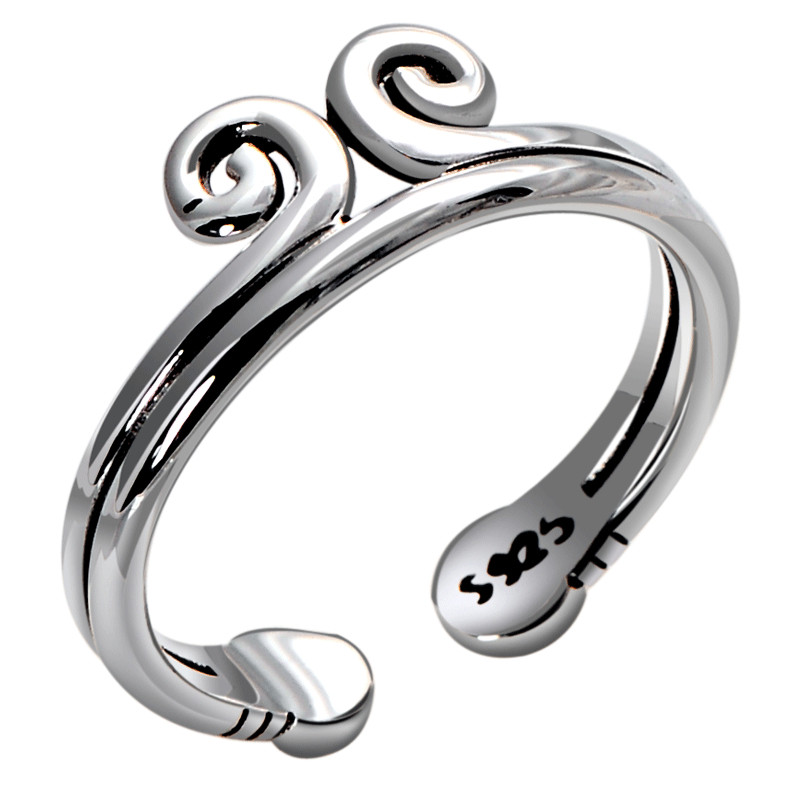 Bague mixte BLUESHINE    en Argenterie - Ref 3086463 Image 5