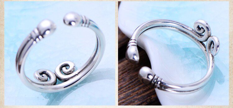 Bague mixte BLUESHINE    en Argenterie - Ref 3086463 Image 10