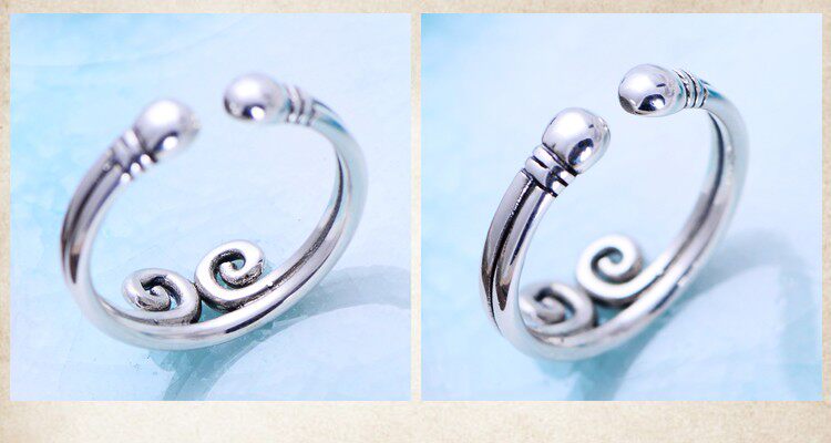 Bague mixte BLUESHINE    en Argenterie - Ref 3086463 Image 25