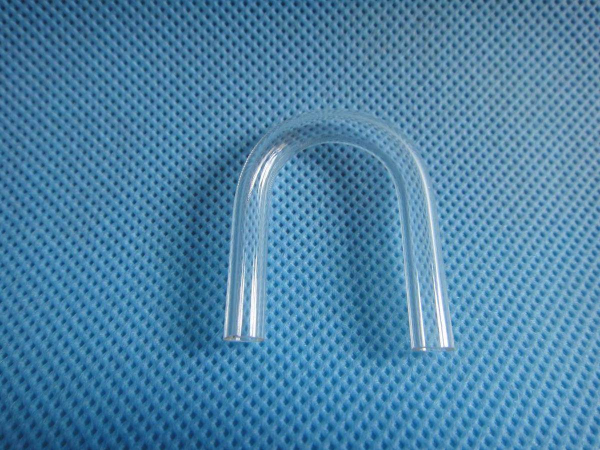 DIY acrylic u-shaped bent pipe oxygen pipe co2 carbon dioxide into the water outlet water outlet water inlet hanging cylinder transparent