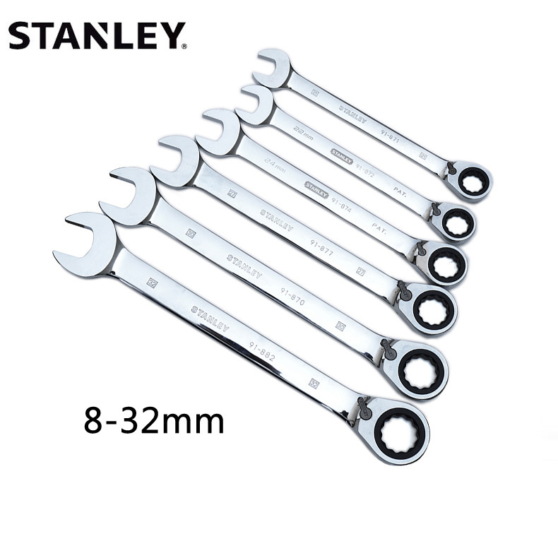 Imported fast ratchet wrench opening plum blossom dual-use wrench automatic labor-saving double-head wrench auto repair tool set