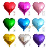 18 inch love aluminum balloon 10 inch heart shaped aluminum birthday party bar decoration wedding wedding room decoration
