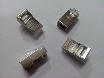 Network shielded Crystal Head with shielded Crystal Head iron shell Crystal Head RJ45