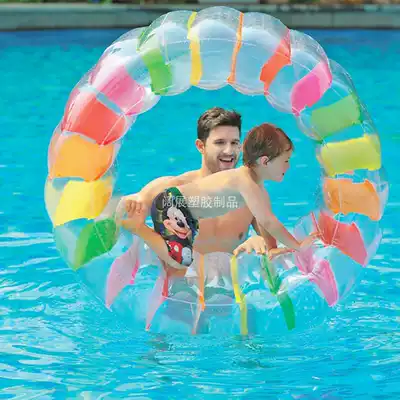Large inflatable swimming pool water inflatable roller entertainment drum walking ball walking ball children's play water toys