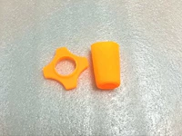 Четыре углового круга и антиопадный хвостовой набор (оранжевый)