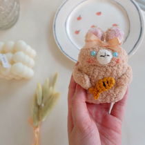 Small kitty airpods plush set 1 handwoven cute eating fish 1 generation 2 generations of 3 generations pro protective sheath Soft shell