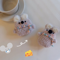 Apply Apple Pro Bluetooth headphones airpods2 3 generation protective sleeves Caulla wool velvet knit sleeves Ins soft shell