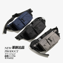 Japanese trendy BRAND MASTER NAVY HIP BAG Waterproof nylon fanny pack MENs bag chest BAG shoulder BAG messenger BAG