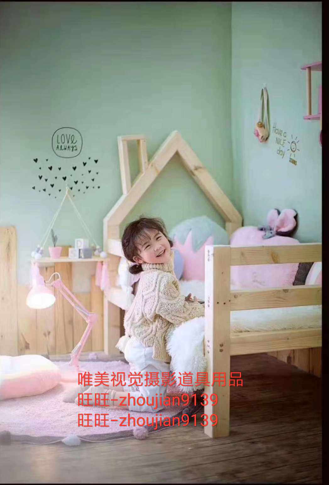 Wedding photography reality making children's photography studio design new Korean props storefront decoration