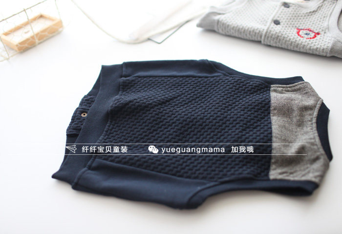 Gilet garcon en coton - Ref 2066988 Image 11