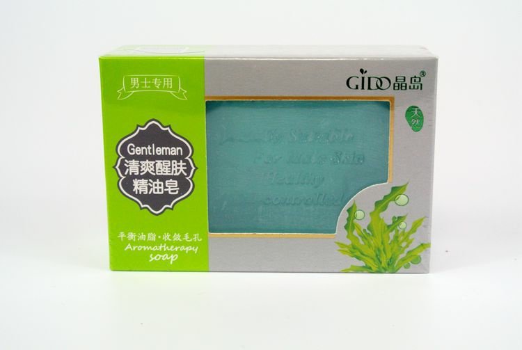 Jingdao Giới trẻ Xà phòng da dầu xà phòng * 3 Xà phòng làm sạch tắm rửa mặt nhẹ nhàng rửa mặt chính hãng - Tinh dầu điều trị tinh dầu xạ hương