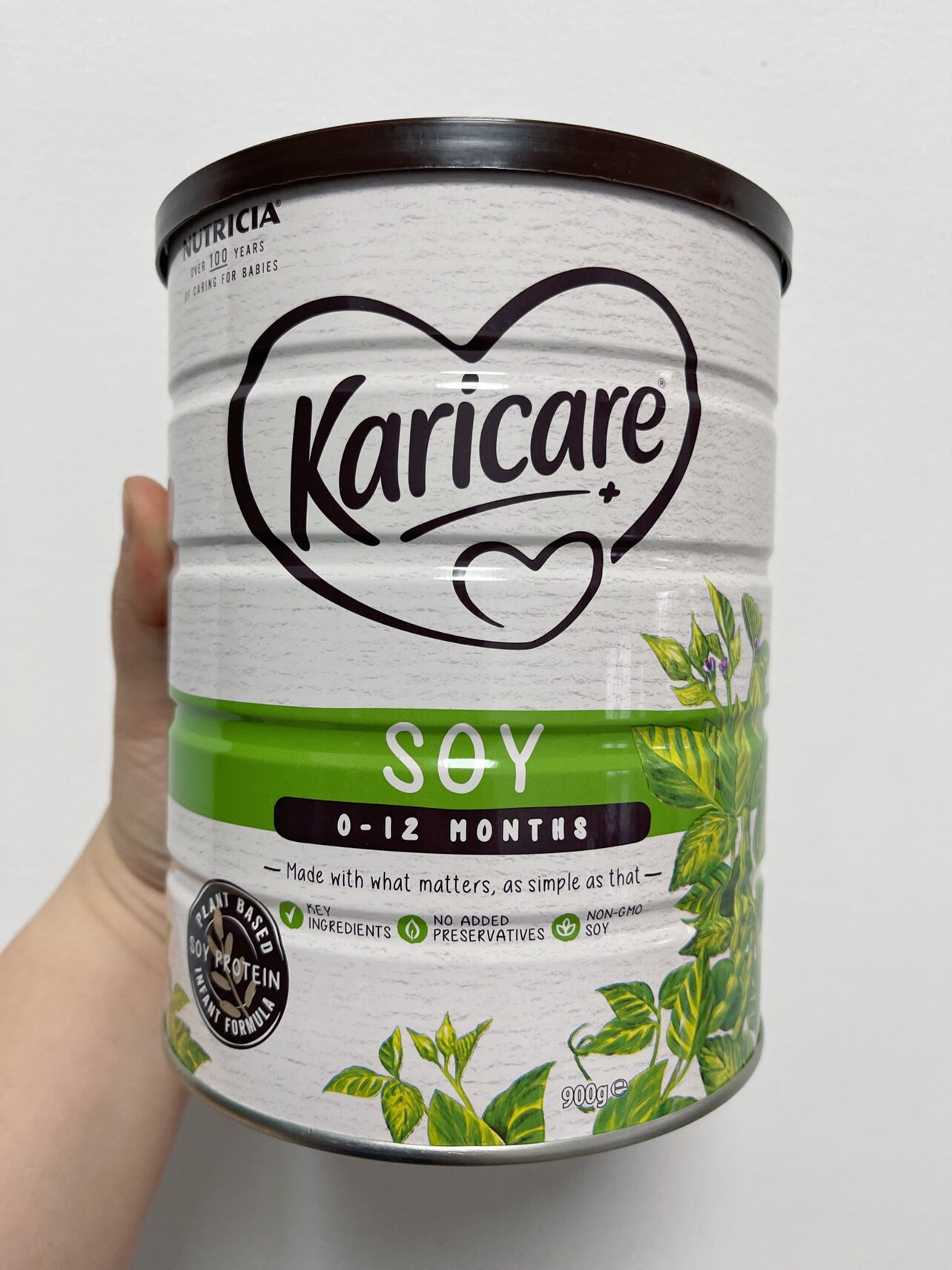 New version Direct mail Australia can Ricky Soy Dairy Cow Dairy Allergy No Lactose Milk Powder 900G SL