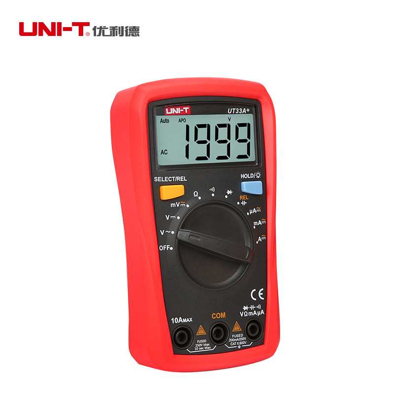 UT33A B C D digital multi - million pocket - proof portable and small - scale light - and - light - scale table