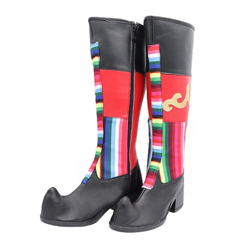 Этнические ботинки, высокие высокие сапоги, детская обувь подходит для мужчин и женщин, делается под заказ