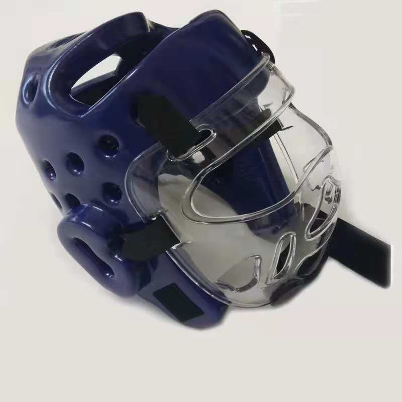 Taekwondo Live Boxing Match Half Pack Helmet Face Mask Full Coverage Head Protector Nose Protector