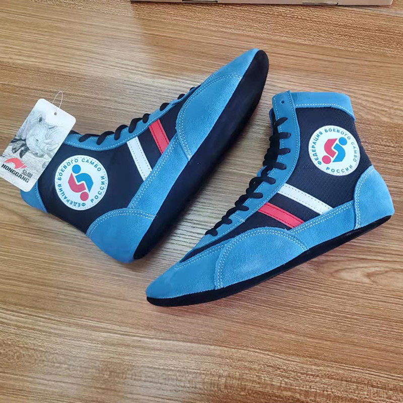 Regular Russian Sambo wrestling shoes soft sole shoes yoga shoes jiu-jitsu shoes judo shoes indoor fitness shoes breathable