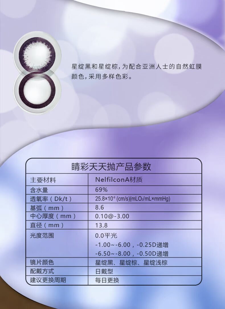 Alcon Vision màu mắt đẹp pha trộn đường kính máu vô hình ngày ném 10 trang web chính thức chính hãng - Kính đeo mắt kính gọng kính