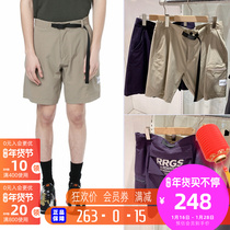 R R G S street personality trend casual tooling straight shorts 21 spring and summer men's little girl domestic
