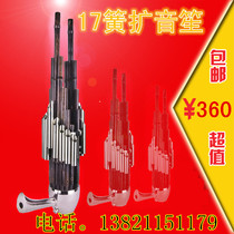 Tianjin Lei Ming Instrument Professional 17-spring upscale live fighting fbrûlé sheng ABCDEFG dix-sept spring performance sheng can be personnalisé