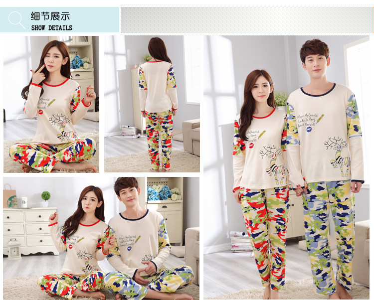 Pyjama mixte en Coton à manches longues - Ref 3005501 Image 26