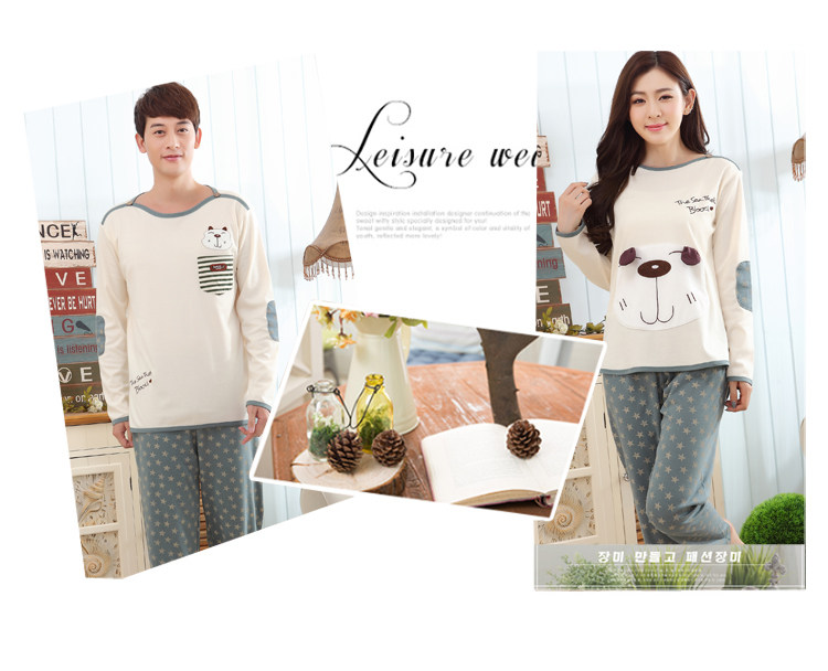 Pyjama mixte en Coton à manches longues - Ref 3005501 Image 22