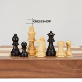 Chesshop Germanknight Складывание немецких рыцарских игр с твердым деревянным шахматом ручной работы магнаты