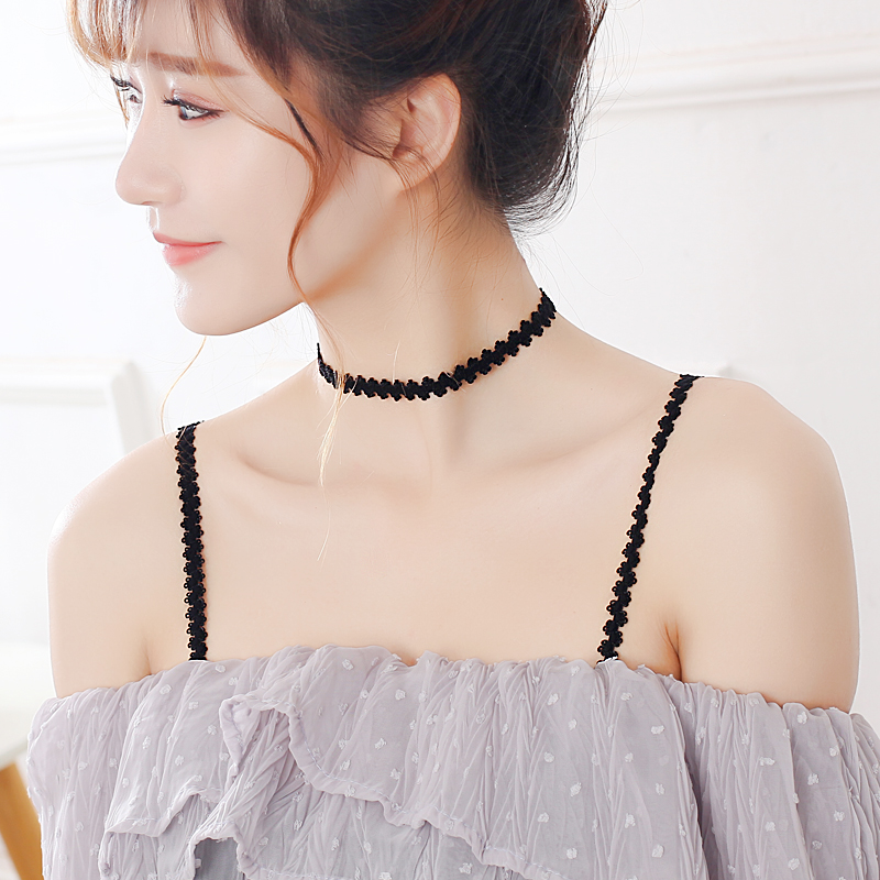 Sexy Agaric Side Elastic Underwear Shoulder Strap Lace Shoulder Strap Double Shoulder Adjustment Type Widened Lace Underwear Cups Style