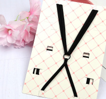 Sexy Dew Shoulder Personality Cross Shoulder Strap Beauty Back Non-slip Bra Strap Invisible 100 lap underwear with a lined shoulder strap