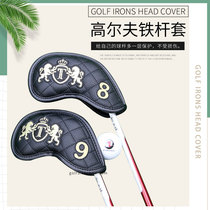 New golf iron rod cover waterproof PU fabric iron protection cover golf pole head cover 9 groups 5 colors for selection