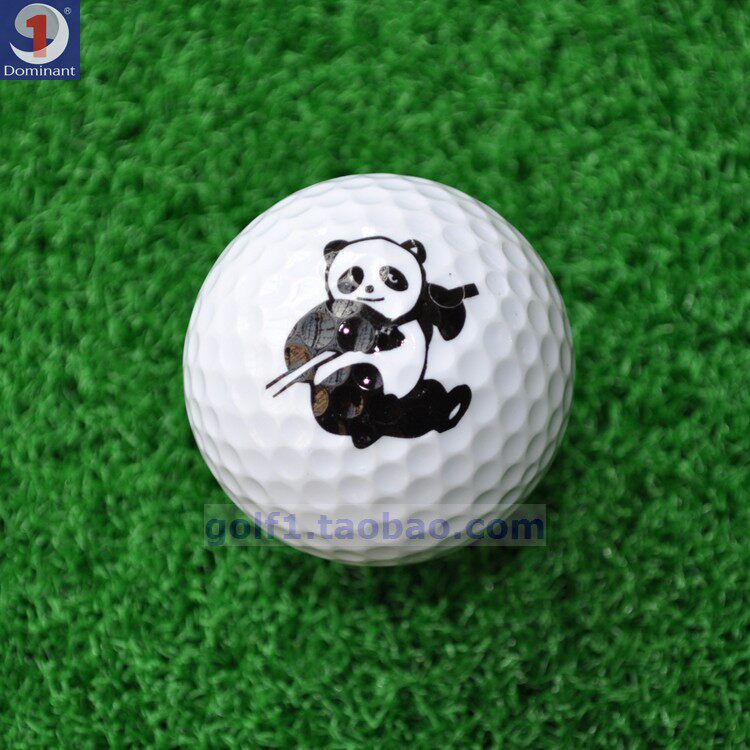 Children's Golf National Treasure Panda Golf Double Game Ball Boxed Ball Gift Ball